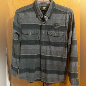 Harley Davidson Mens Flannel